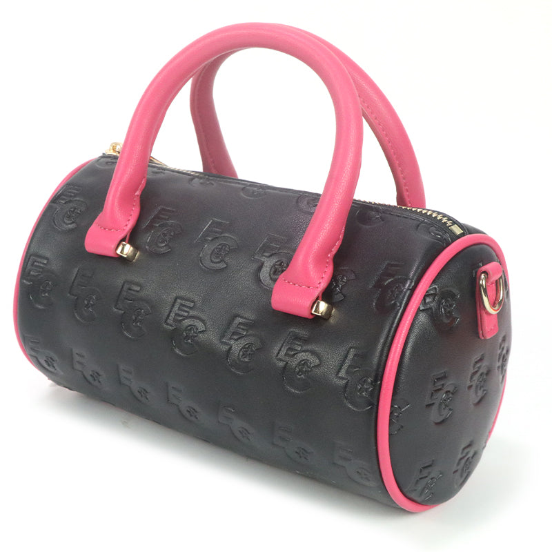 Gorfia Purple Leather Tote Bag