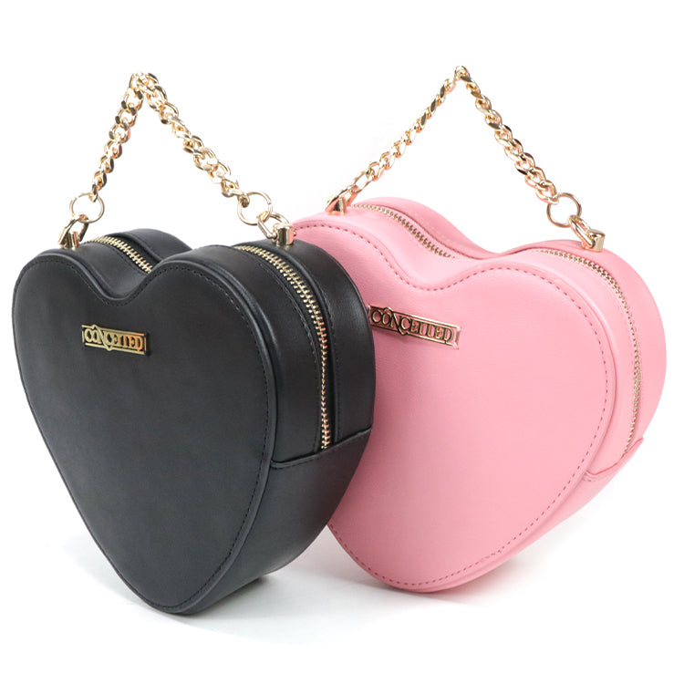 Gorfia Fashion ladies small messenger bag pink black shoulder bag versatile PU leather messenger bag shopping bag handbag