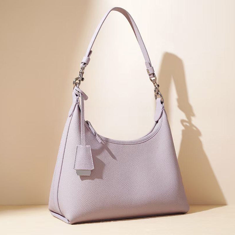 Luxury design women's bag simple style tote bag handbag shoulder bag with small pendant large capacity casual