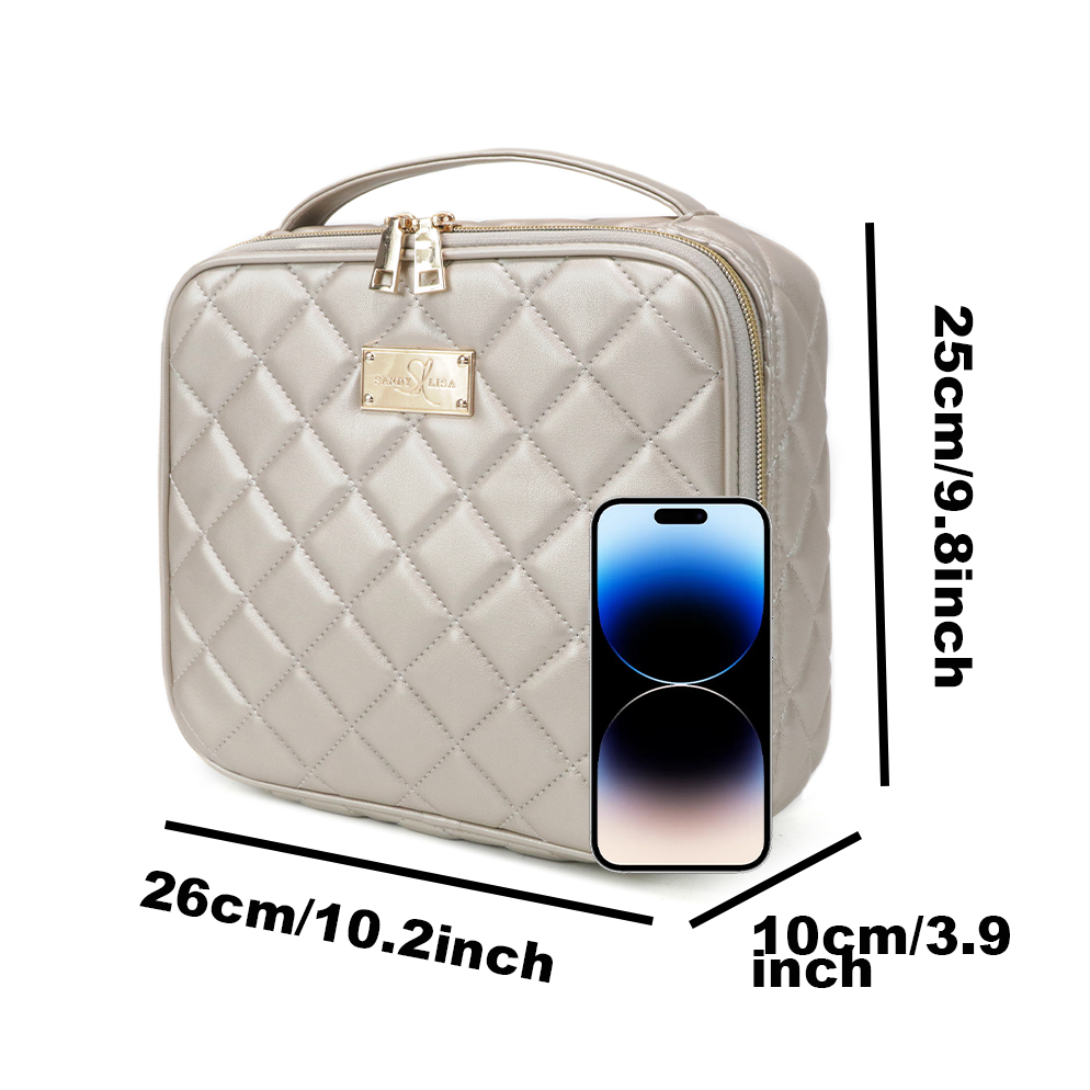 Fashion design women's bag cosmetic bag handbag with handle large capacity multifunctional suitable for travel and leisure