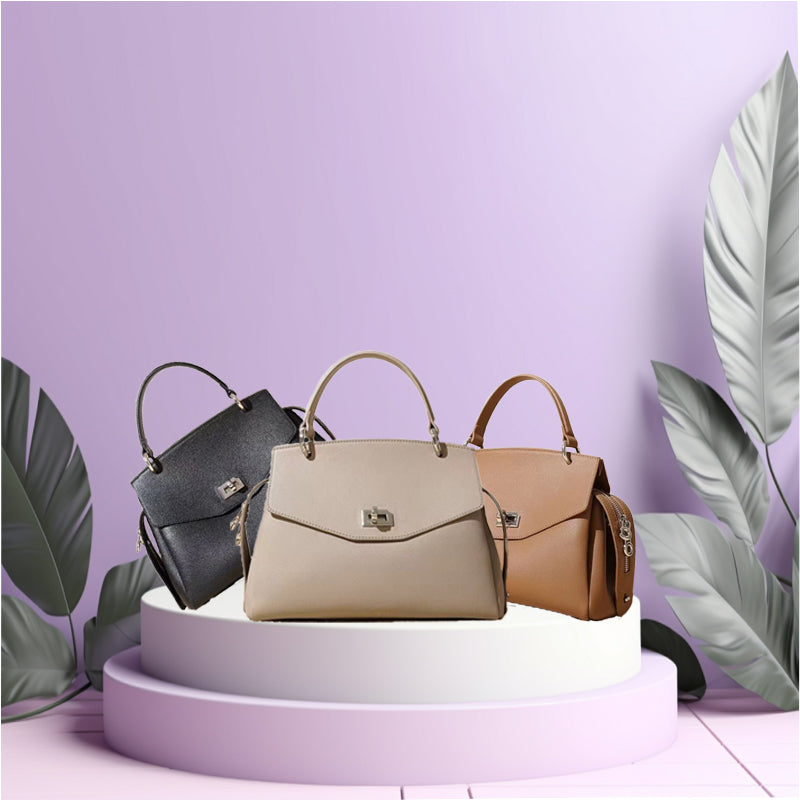 Gorfia leather tote bag