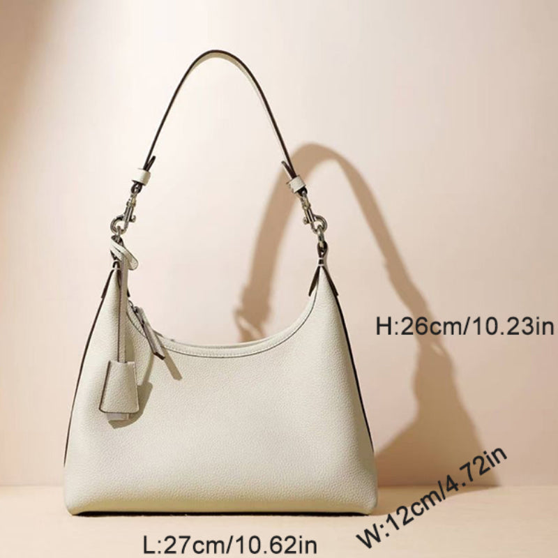 Luxury design women's bag simple style tote bag handbag shoulder bag with small pendant large capacity casual