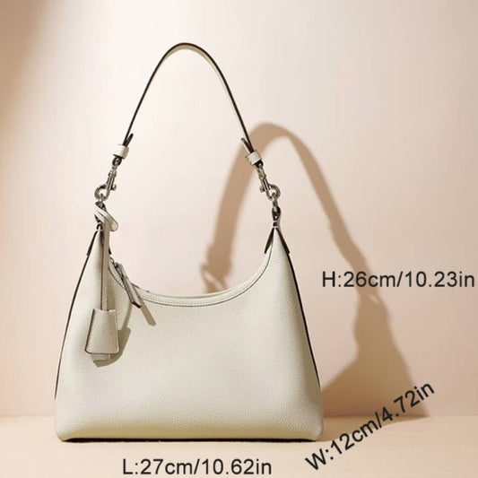 Luxury design women's bag simple style tote bag handbag shoulder bag with small pendant large capacity casual