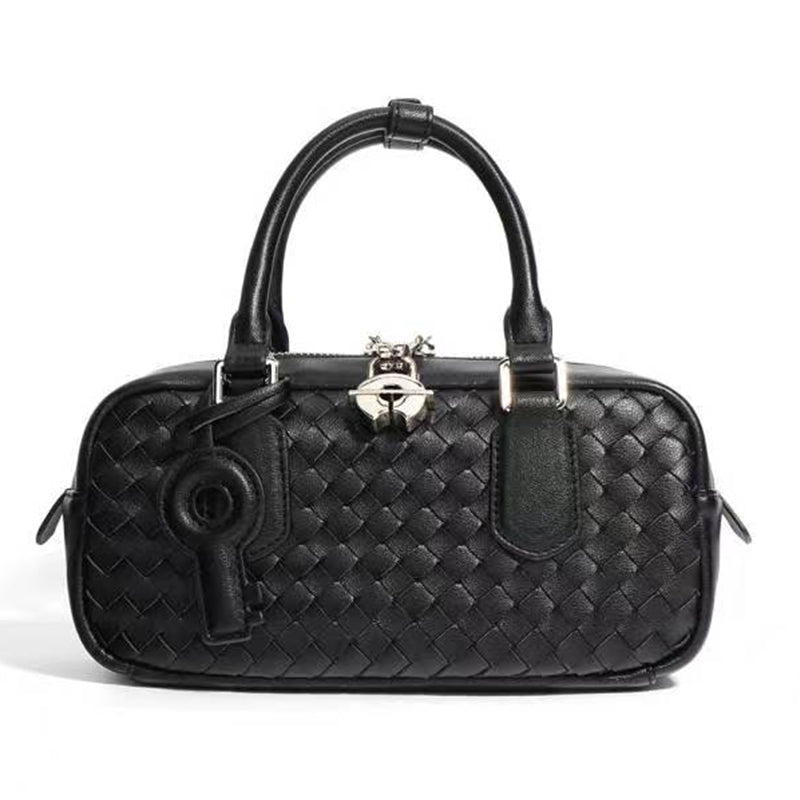 Chic convertible tote/crossbody bag, genuine leather multi-pocket wallet with gold hardware, elegant casual/party accessory