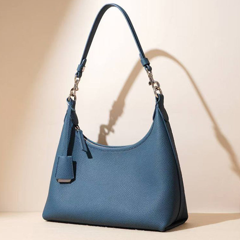 Luxury design women's bag simple style tote bag handbag shoulder bag with small pendant large capacity casual