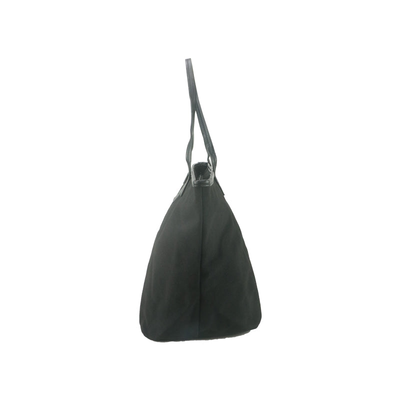 Gorfia Black Canvas Tote Bag