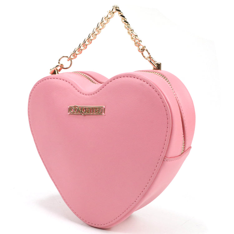 Gorfia Fashion ladies small messenger bag pink black shoulder bag versatile PU leather messenger bag shopping bag handbag