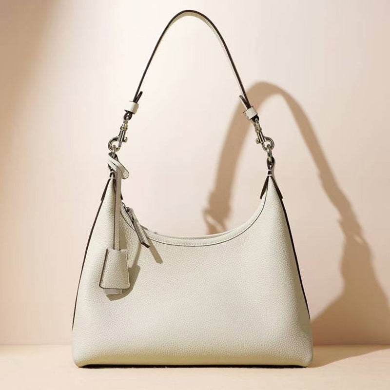 Luxury design women's bag simple style tote bag handbag shoulder bag with small pendant large capacity casual