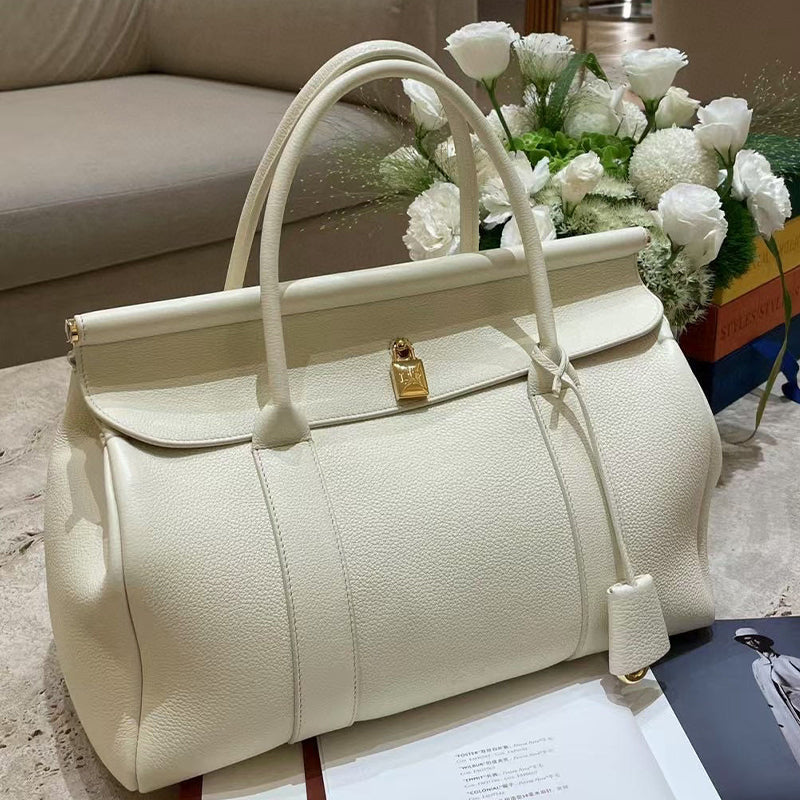 Casual Large Capacity Swing Tote Bag High Quality Full Grain Microfiber Women's Tote Bag Travel Commuter Shoulder Bag
