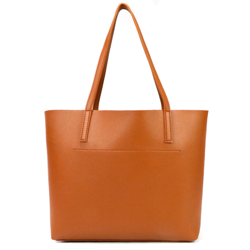 GORFIA simple design large capacity PU handbag ladies bag multifunctional travel bag for traveling and shopping