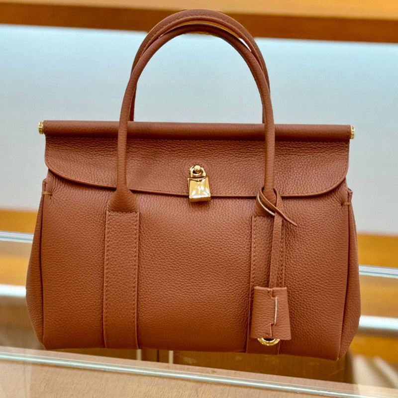 Casual Large Capacity Swing Tote Bag High Quality Full Grain Microfiber Women's Tote Bag Travel Commuter Shoulder Bag