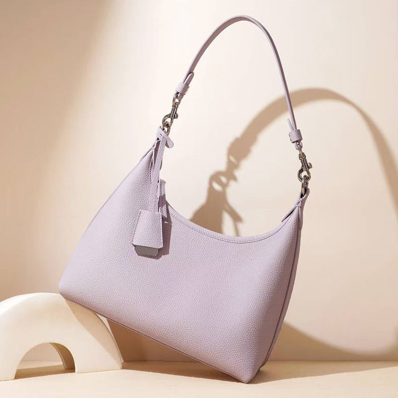 Luxury design women's bag simple style tote bag handbag shoulder bag with small pendant large capacity casual