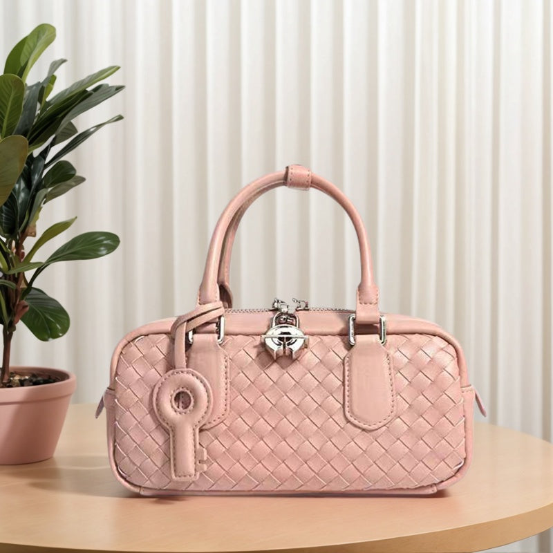 Chic convertible tote/crossbody bag, genuine leather multi-pocket wallet with gold hardware, elegant casual/party accessory